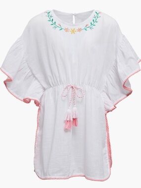 Snapper Rock Kids' Spring Fling
Embroidered Cotton
Cover-Up Dress 4-6